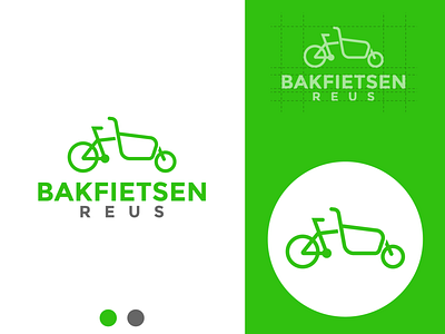 minimalist logo design ( Bakfietsen reus )