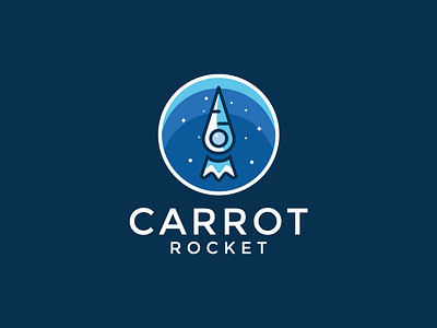 Carrots Rocket logo design branding business business logo carrot logo creative logo design flat logo logo design logo designs logo maker logotype minimal minimalist logo modern logo modren rocket logo simple