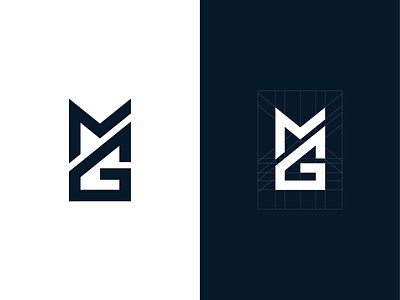 Mg Monogram Logo By Sujit Debnath On Dribbble