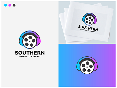 Modern logo for DJ services