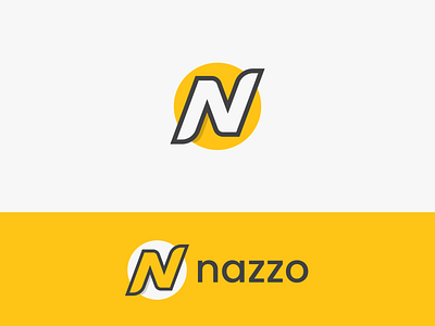 N letter minimalist logo design