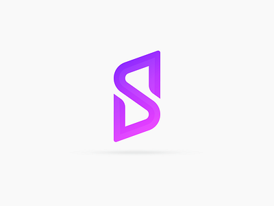 S modern logo design (S letter logo)