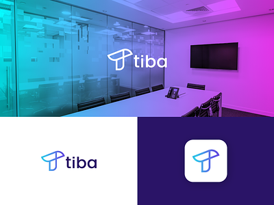 Tiba logo design (T Logo)