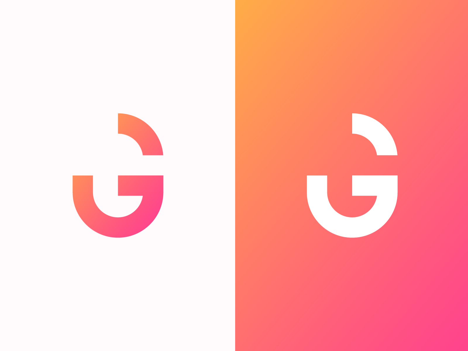 G Modern Logo Design by Sujit Debnath on Dribbble