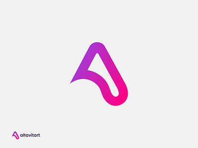 A modern logo design a letter logo a logo a modern logo branding design illustration logo minimal minimalist logo modern logo simple vector