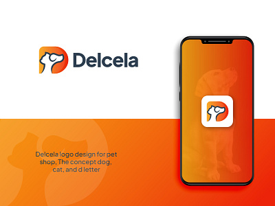 Delcela logo design