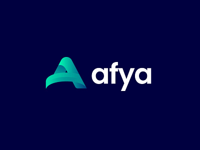Afya-Logo design (A Letter logo)