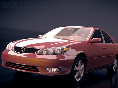 Toyota Studio Render 3d art art direction blender car cgi design digital art maya photoshop render