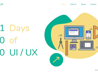 Landing Page — Daily UI