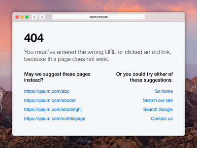 404 Web Page Not Found 404 daily ui dailyui day8 internet page not found safari web web browser