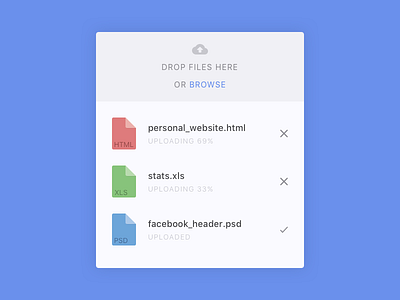File Upload Modal/ Popup