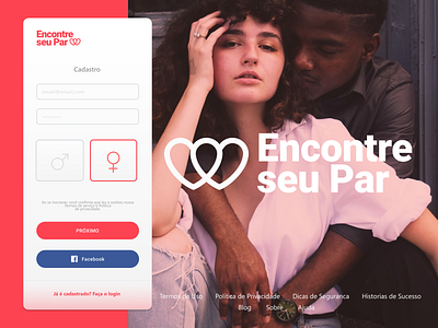 SignUp - DailyUI 01 challenge daily dailyui design love match relationships signup ui ui ux ui design web web design