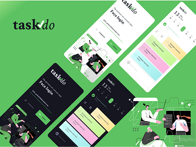 TaskDo app challenge dailyui done list to do list todo ui ui design