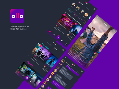 ollo - Social network of lives for events
