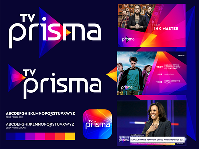 TV Prisma - Channel Brand Identity