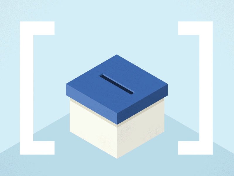 Election Day 2018 design election gif illustration illustrator innocean isometric usa vote