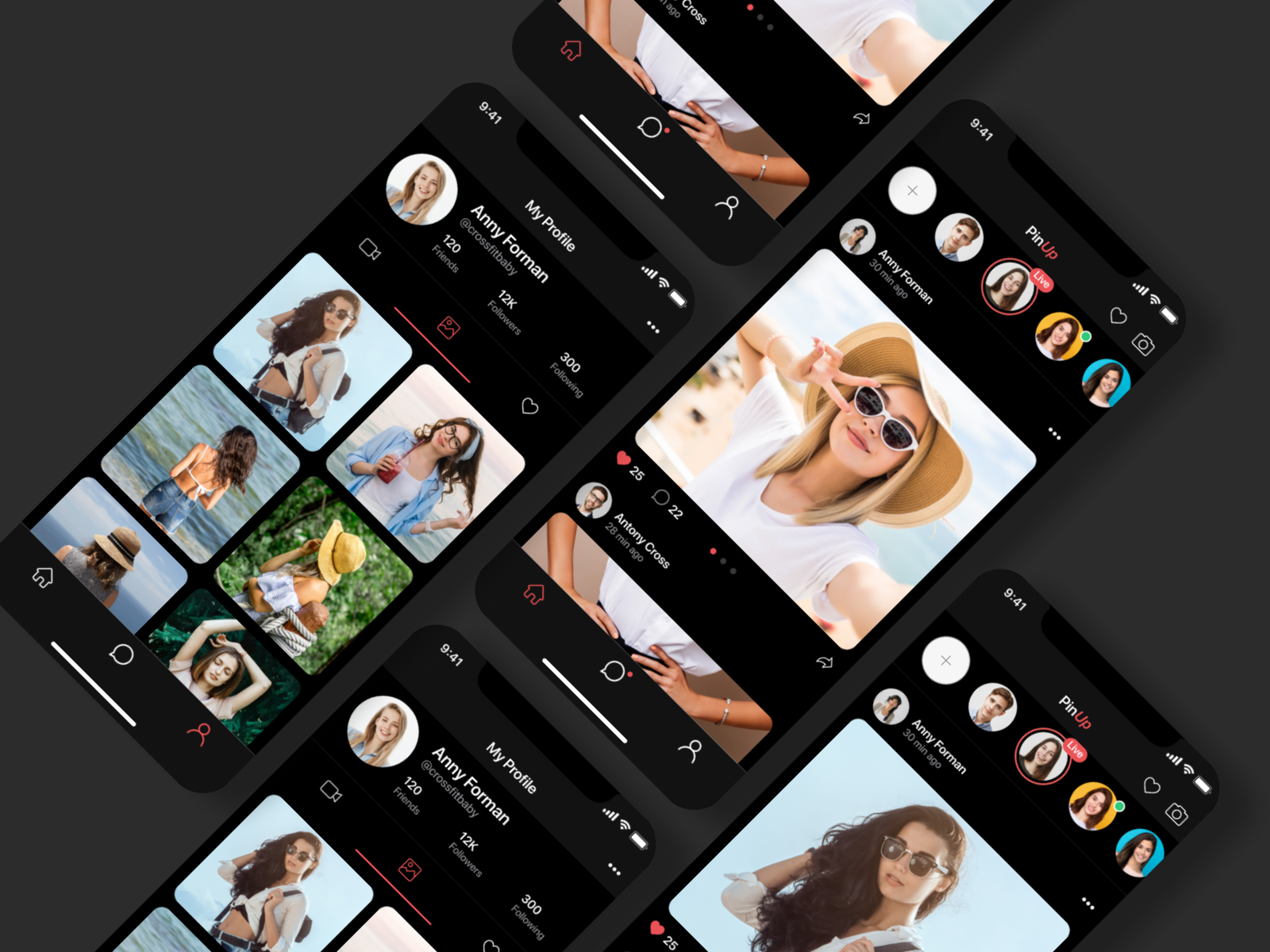 Social App Ui Ux Design By Mivgor On Dribbble