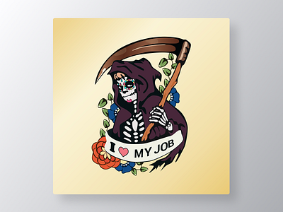 Mexican Muerte character illustration character design design digital illustration interface logo vector
