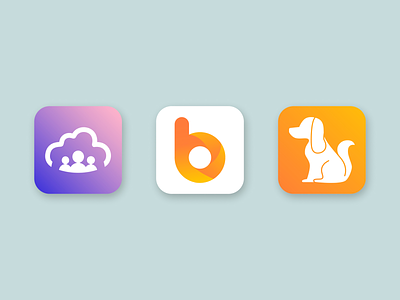 Logo design for Appstore/ Google play branding design digital icon interface ios logo ui ux vector