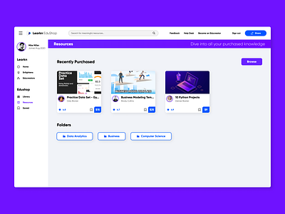 Purchased Resource Page - Learkn.com