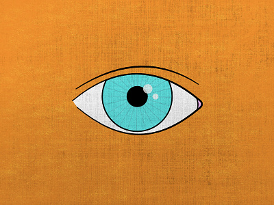 Alphabet - E (5/26) affinity designer alphabet eye flashcard illustration orange vector