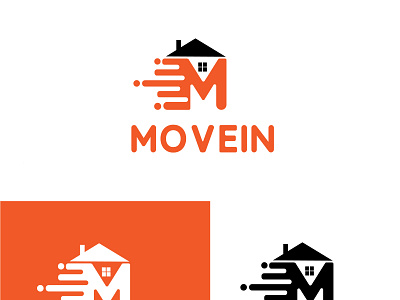 Movein House 3d animation app branding design graphic design house logo icon illustration logo motion graphics move logo movein movein house movein house logo movein logo typography ui ux vector