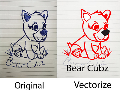 Bear Cubz Vector 3d animation app branding design graphic design icon illustration logo motion graphics typography ui ux vector