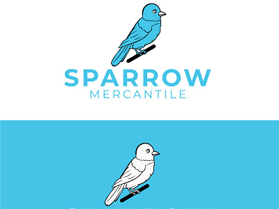 Sparrow Marcantile 3d animation app branding design graphic design icon illustration logo motion graphics typography ui ux vector