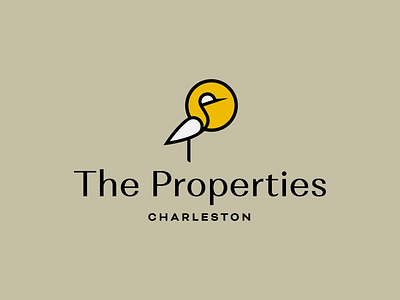 The Properties bird charleston egret heron marsh property real estate sun