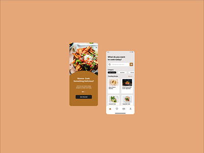 Recipe application design