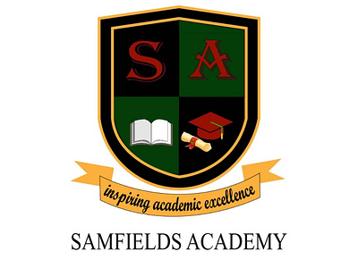 School Badge animation logo