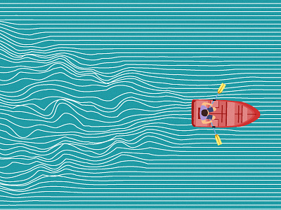 Boat boat design graphic design illustration vector