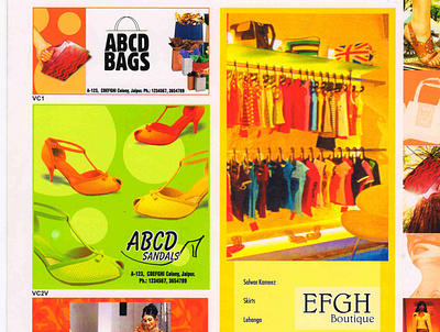 magazine ad template 02 advertisment apparel magazine ads magazine design template