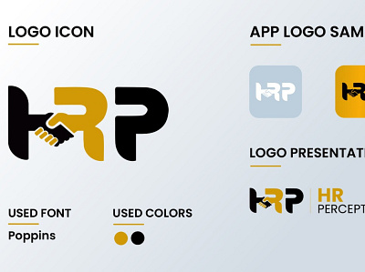 HR Perception Logo Design branding design graphic design illustration softronixs typography ui ux vector