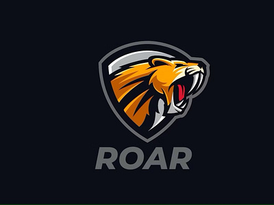 Logo Design for Roar symbol brand brand design branding design graphic design illustration logo logo design softronixs typography ui ux vector