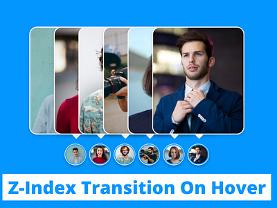 Z Index Transition On Hover