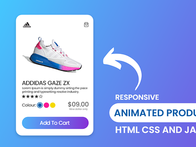 Product Card Design HTML CSS