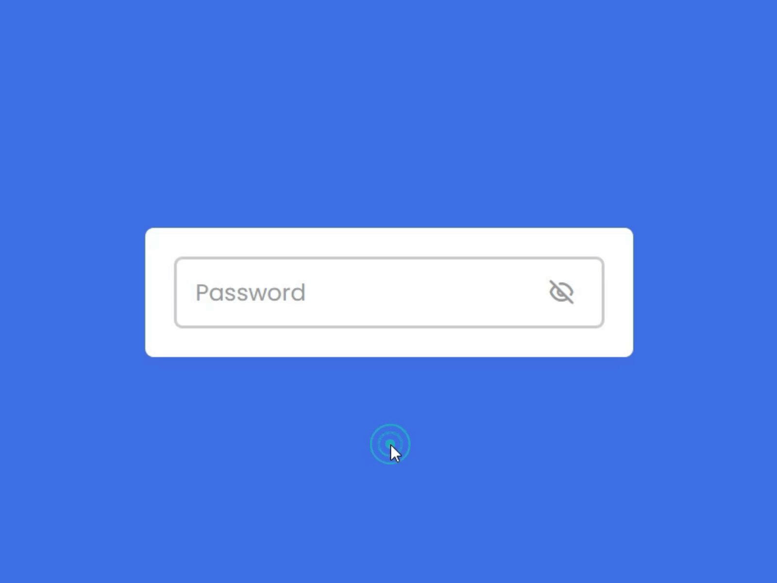 Password Show & Hide