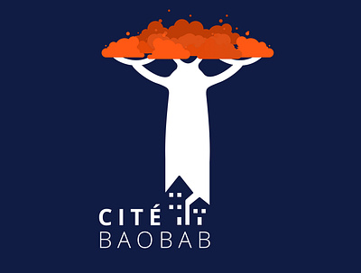 Logo for a developer company in Africa BAOBAB branding design illustration logo