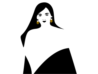 Lady Illustration- N2 design illustration vector