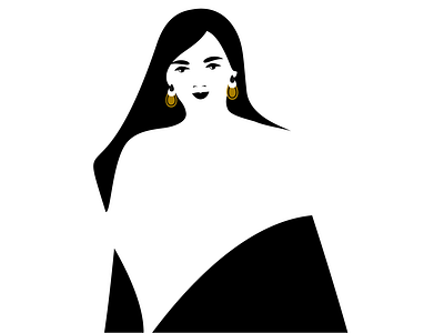 Lady Illustration- N2 design illustration vector