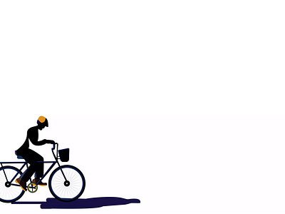 Old man on the bike design graphic design illustration vector