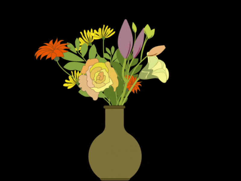 Spring flowers design graphic design illustration vector