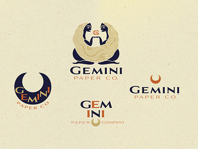 Gemini Paper Co Brand Identity