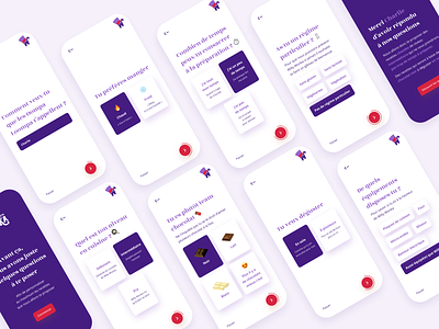 Onboarding - Wonka's recipes app design onboarding onboarding screen onboarding ui ui ux uxwriting