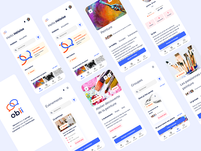 obii app design ui ux uxwriting