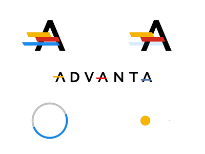 Advanta throbber animation logo preloader