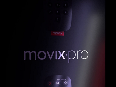 Branded packaging for Dom.ru Movix set-top boxes box branding buttons package placement remote remote control ring tv