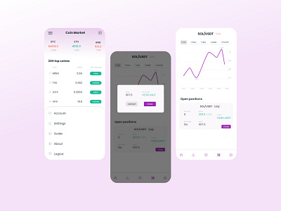 Cryptocurrency app