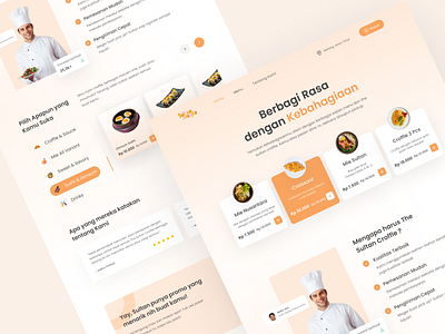 The Sultan Croffle - Restaurant Website beverage booking cooking croffle croissant delicious delivery eating fb food food landing page food web product design restaurant ui ux web